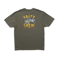 Salty Crew T-shirt - Ulua olivengrn