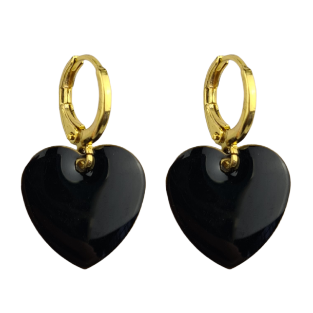 Urban Hippies �reringe - Hjerte Black