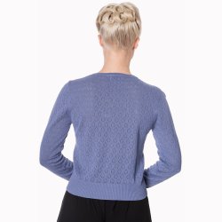 Cardigan med drbemnster Denimbl