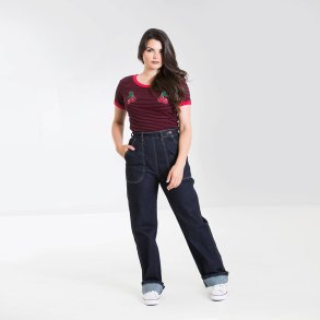 Weston Hjtaljede Denim Jeans