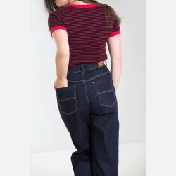 Weston Hjtaljede Denim Jeans