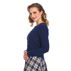 Winter Storm cardigan i Navy